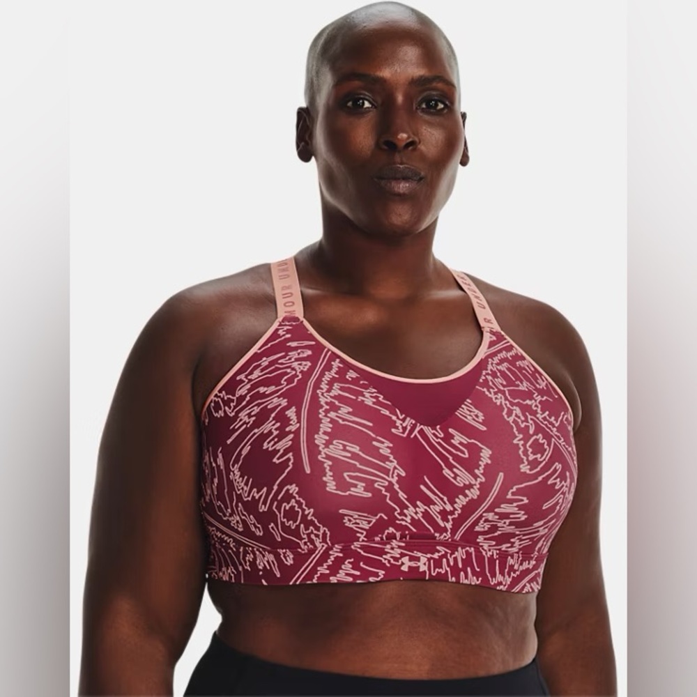 🆕Inder Armour Infinity High Printed Sports Bra